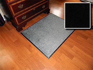 Carpet Mat Pro Heavy Duty Indoor Walk Off Entry Mat For Home 3' x 11' - Black - Non Skid Hallway Runner Matting