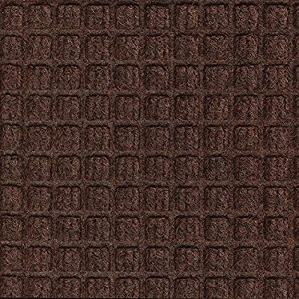 Waterhog Fashion Door Mats - Dark Brown 4' x 6'