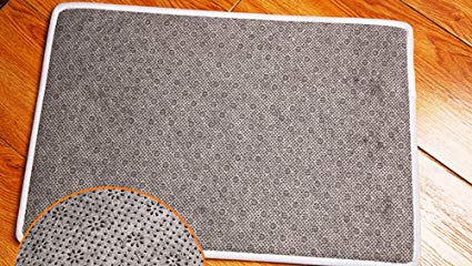 YJBear Modern European Style Diamond Print Floor Mat Coral Fleece Home Decor Carpet Large Indoor Outdoor Area Rug Rectangle Doormat Kitchen Floor Runner Black 59