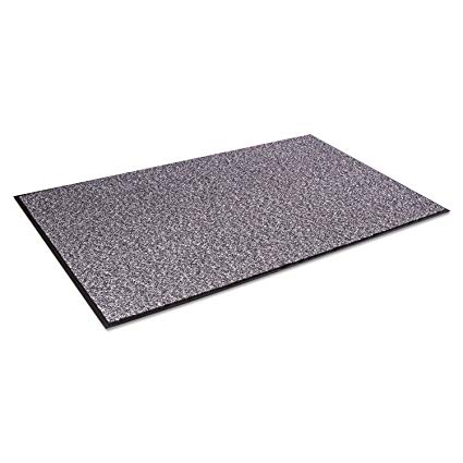Crown Cordless Stat-Zap Carpet Top Mat, Polypropylene, 36 by 60, Pewter (SPNC35PE)