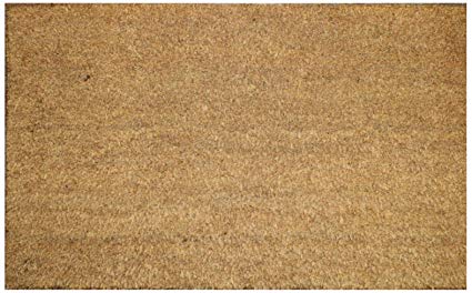 A1 Home Collections Doormat A1HC First Impression Pvc Tufted Plain Coir Clean Area L x H, 30